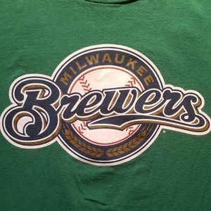 Milwaukee Brewers Green Shirt
